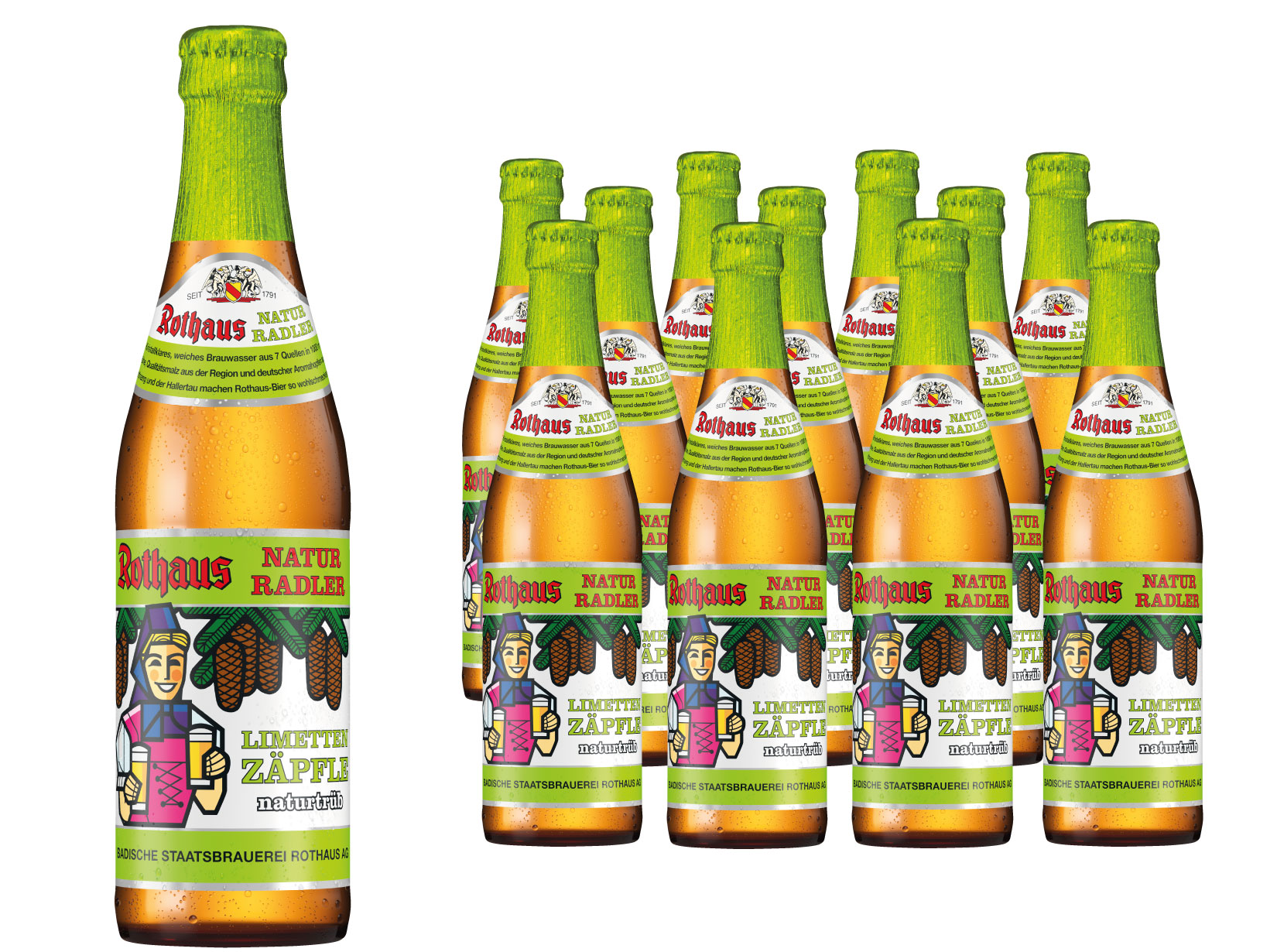 Biergruß Limettenzäpfle
