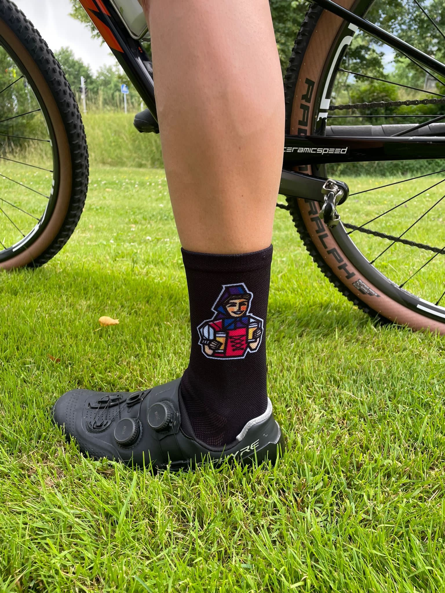 Sportsocke "Rothaus Team" - schwarz
