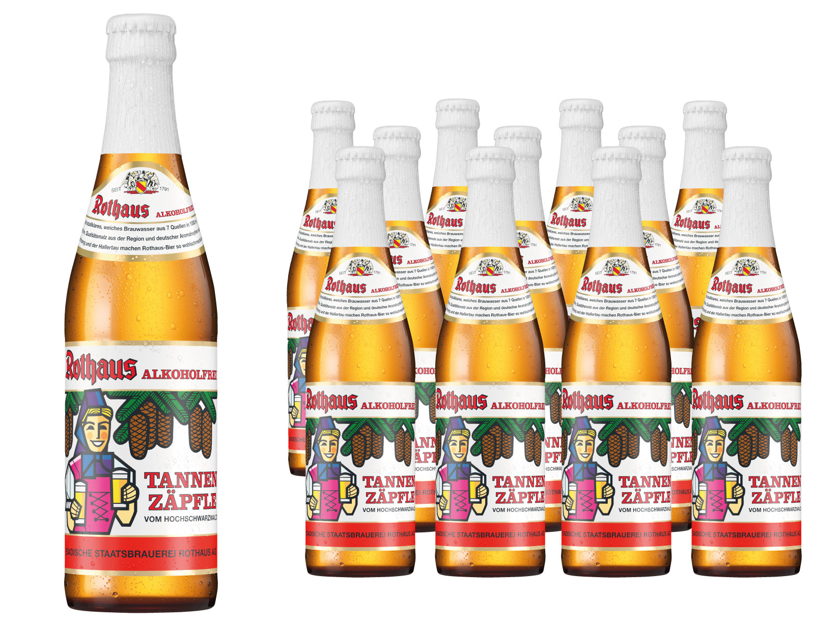 Biergruß Tannenzäpfle alkoholfrei