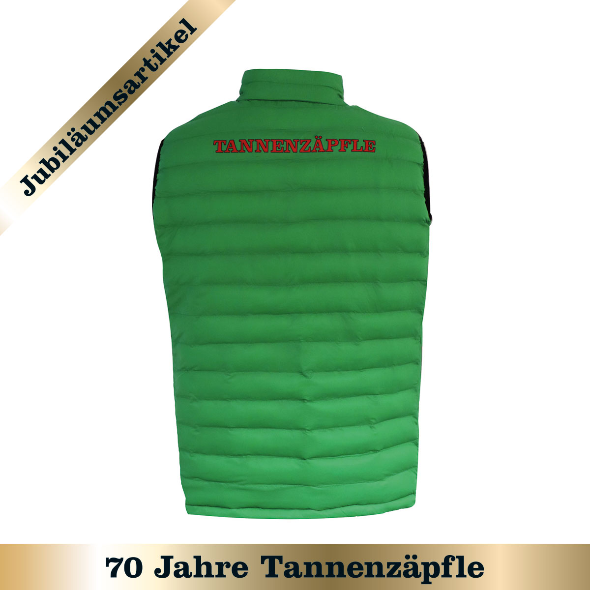 Wendesteppweste "1956/1972" - grün