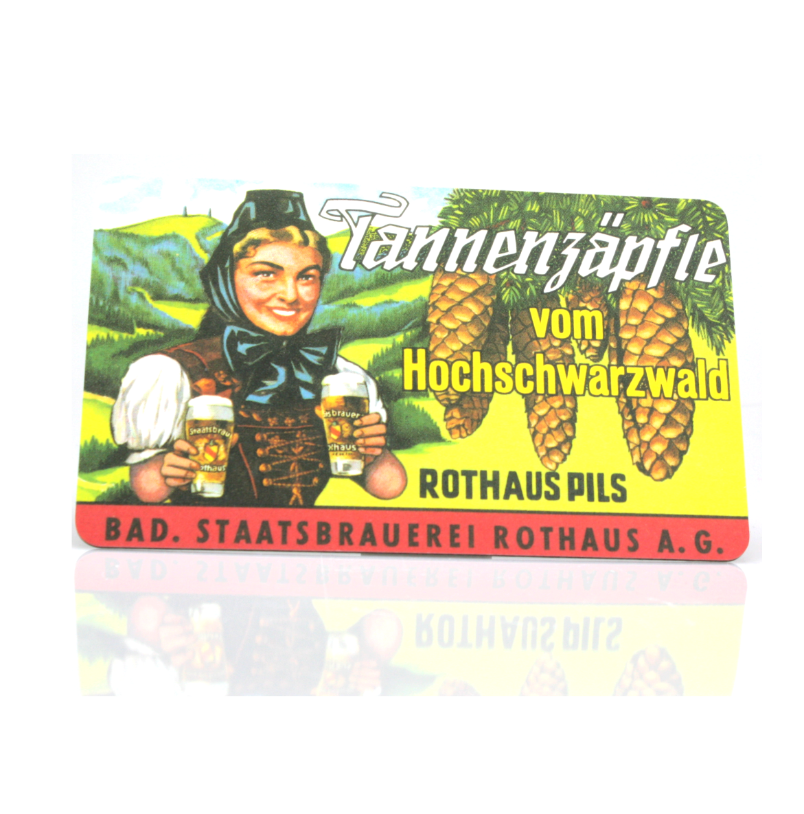 Frühstücksbrettchen "Historisches Etikett"