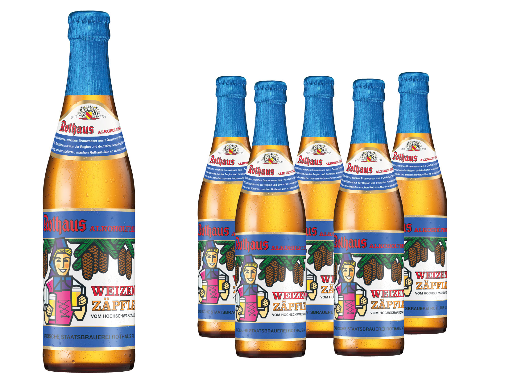 Biergruß Weizenzäpfle alkoholfrei