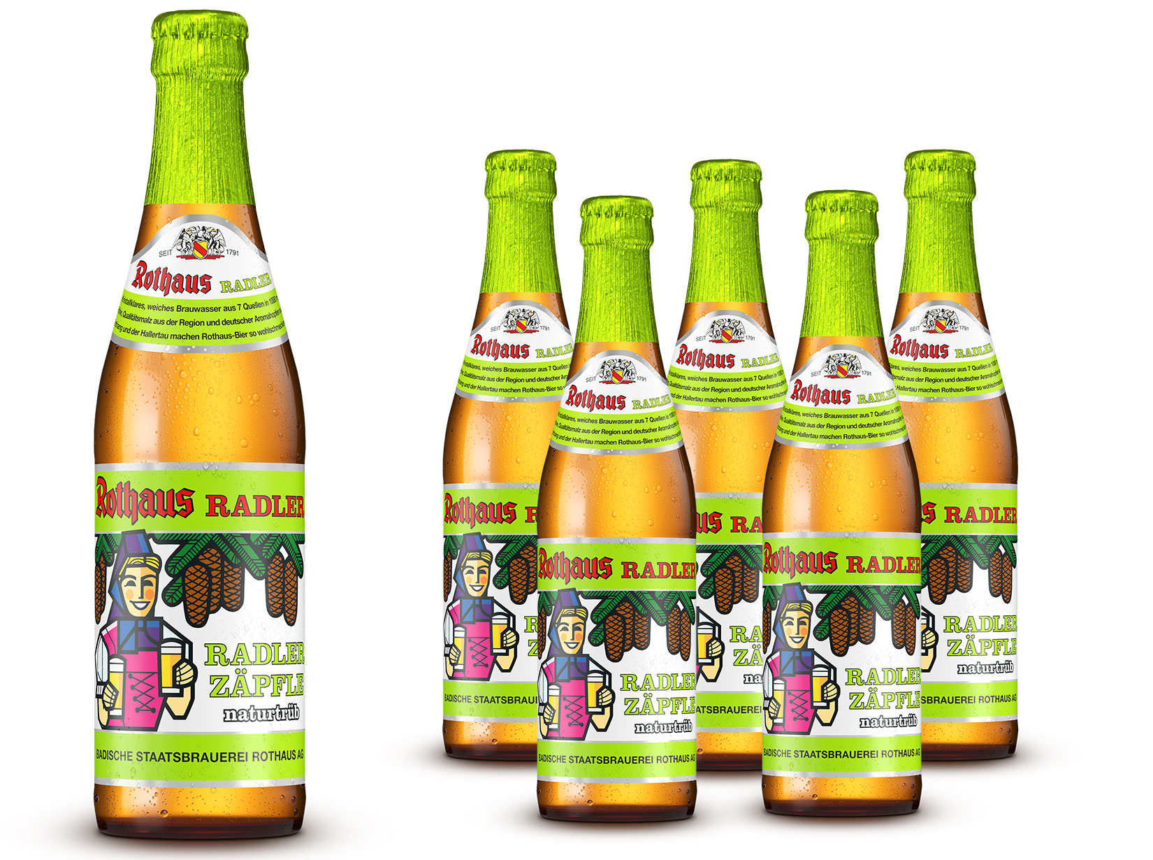 Biergruß Radlerzäpfle naturtrüb