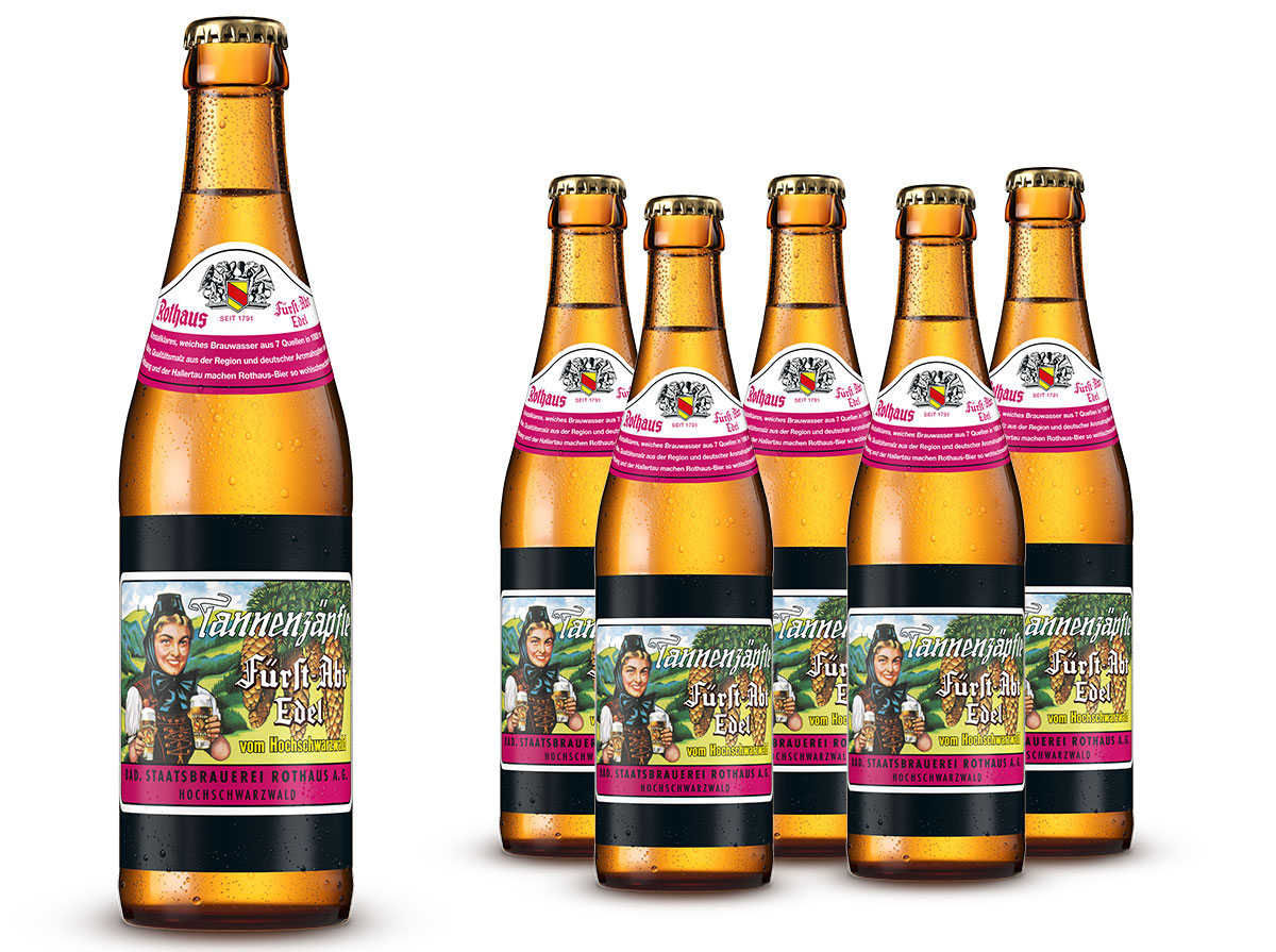 Biergruß Fürst Abt Edel 6 x 0,33 l