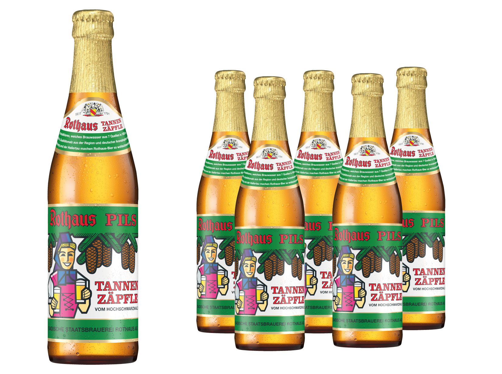 Biergruß Tannenzäpfle