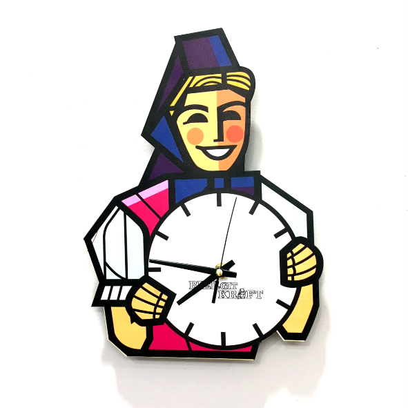 Wanduhr "Biergit" 30 cm