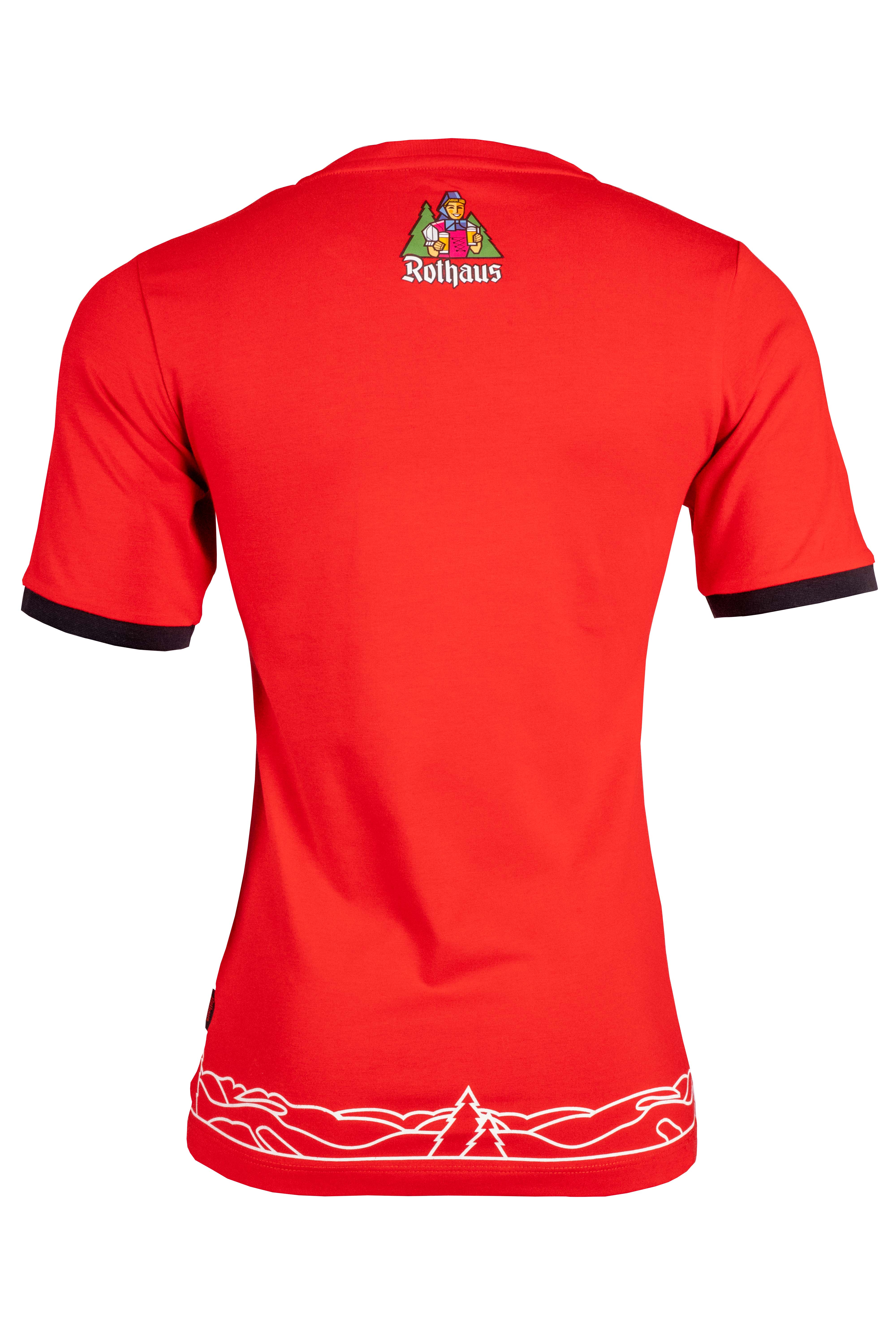 T-Shirt "Klassik" - rot (Damen)