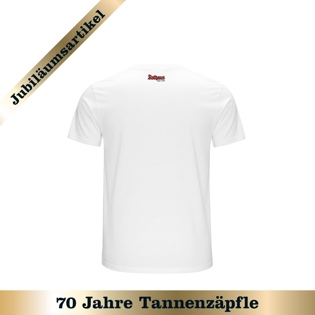 T-Shirt "Tannen"- weiß