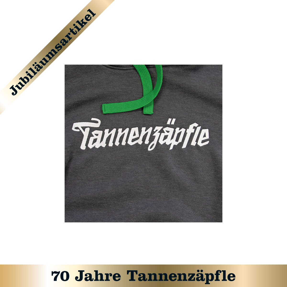 Hoodie "Tannenzäpfle 1956" - grün