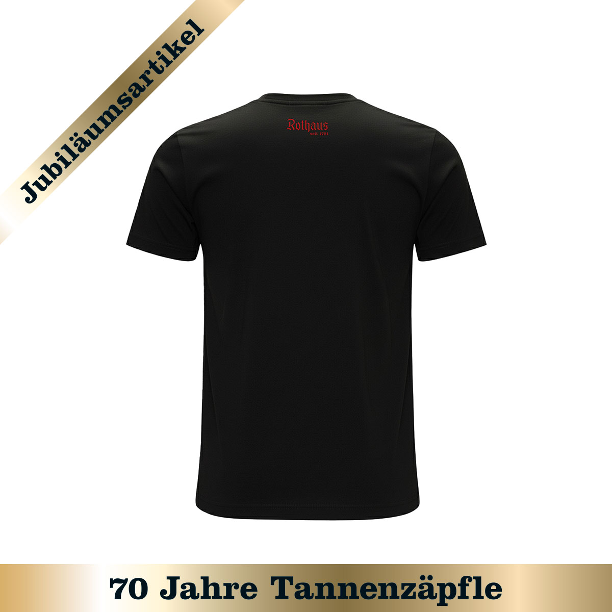 T-Shirt "Biergit Stick" - schwarz