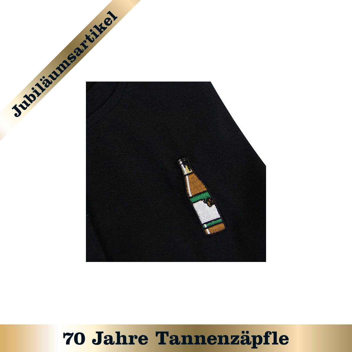 T-Shirt "Zäpfleliebe Stick"- schwarz