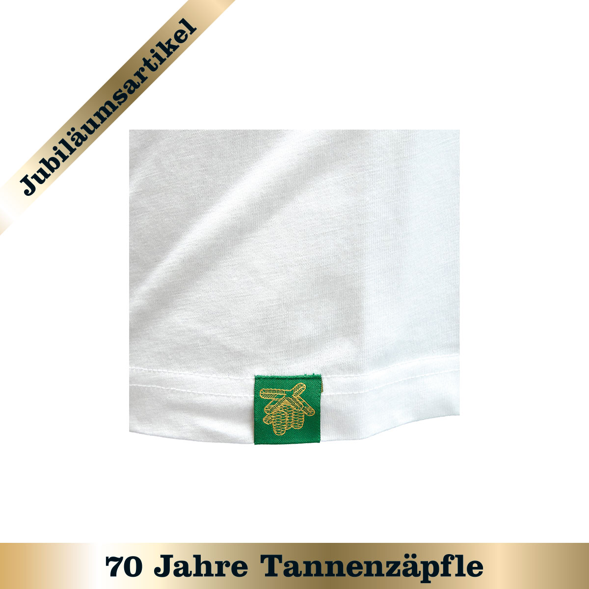T-Shirt "Zäpfleliebe Stick"- weiß