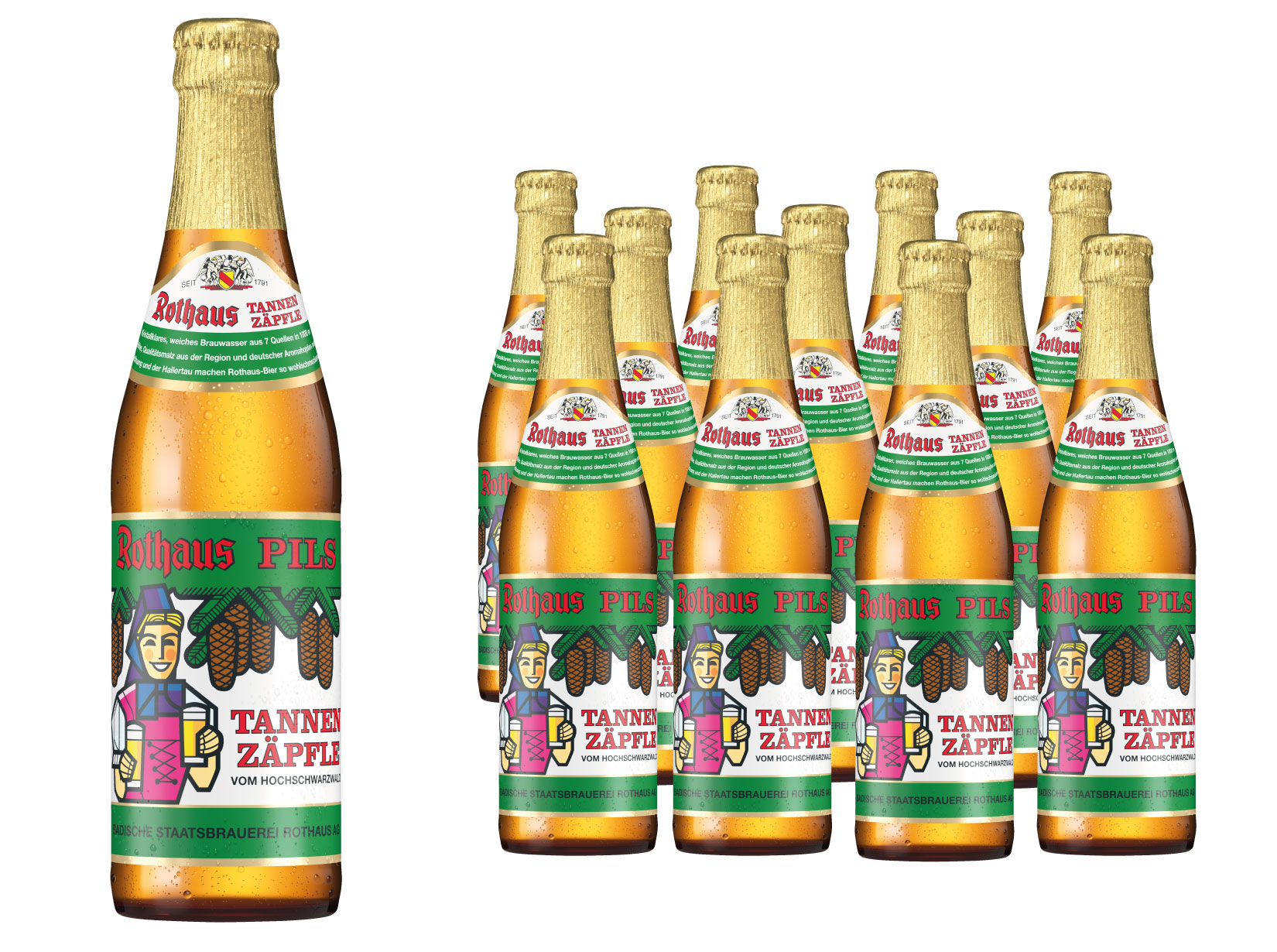 Biergruß Tannenzäpfle