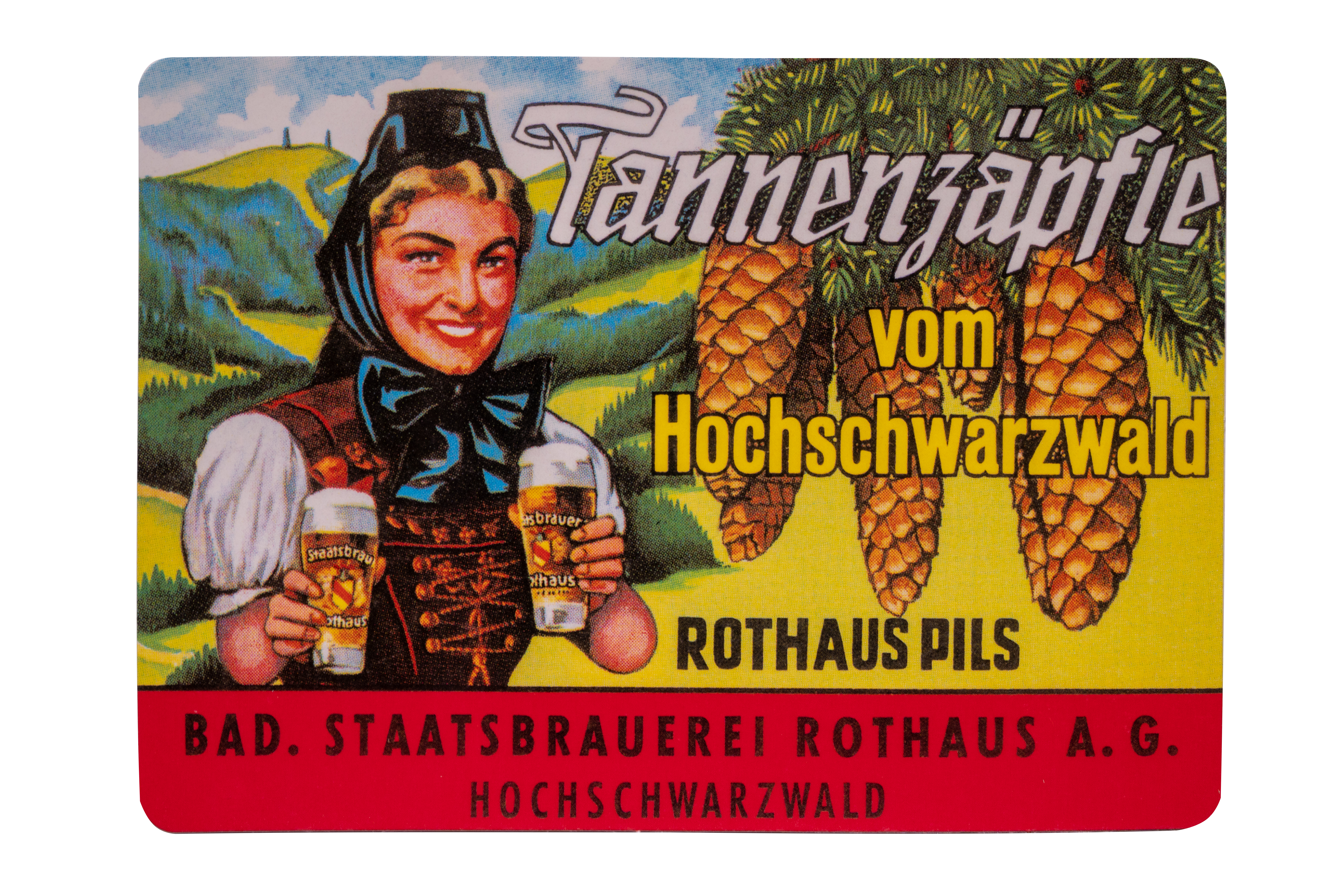 Ansichtskarte - Tannenzäpfle Nostalgie