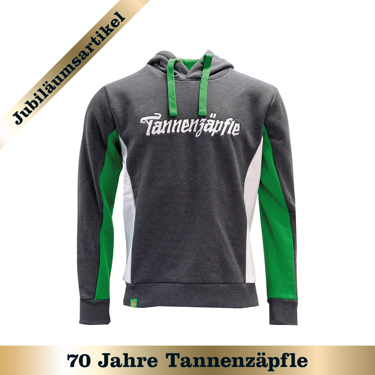 Hoodie "Tannenzäpfle 1956" - grün