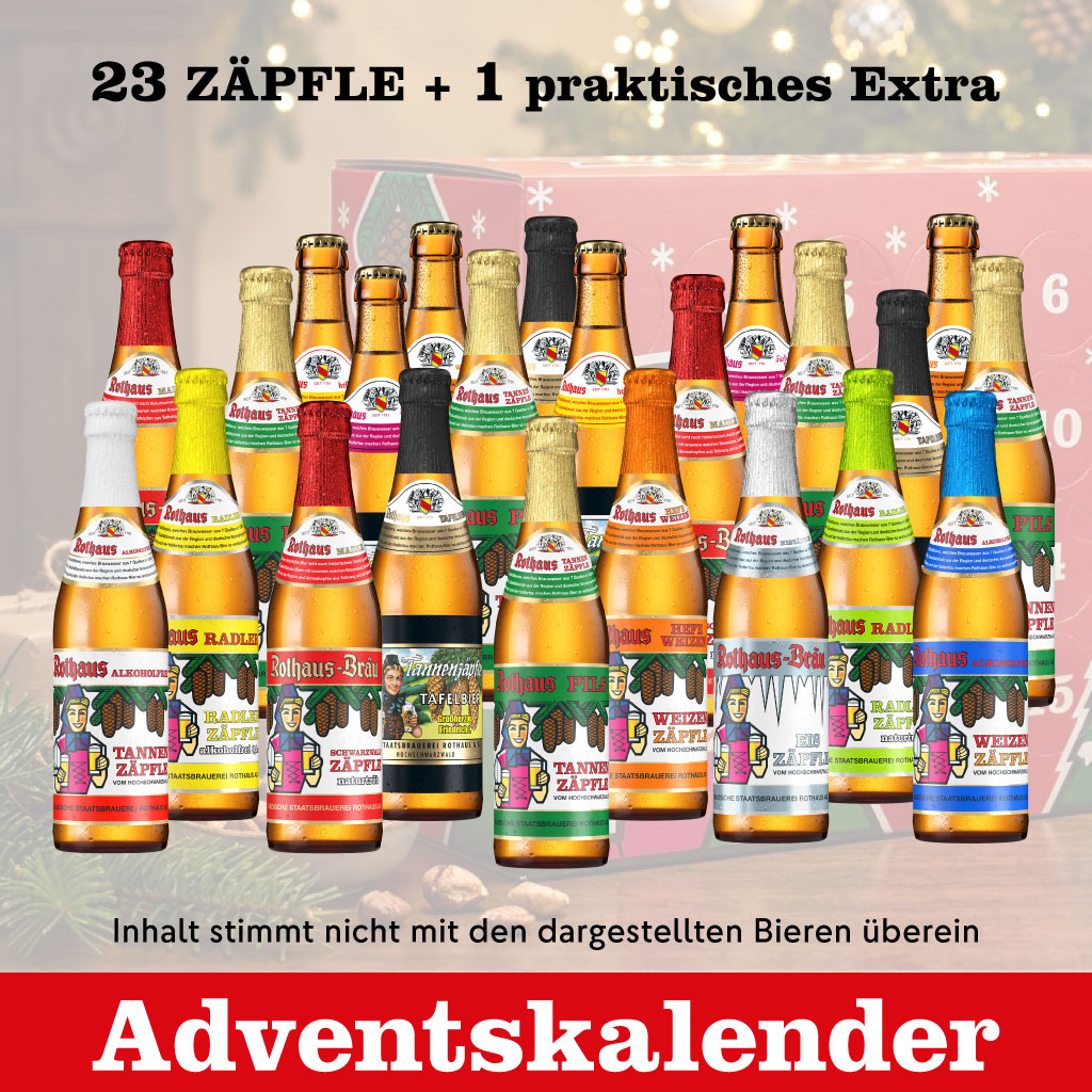 Rothaus Adventskalender "Zäpfle"