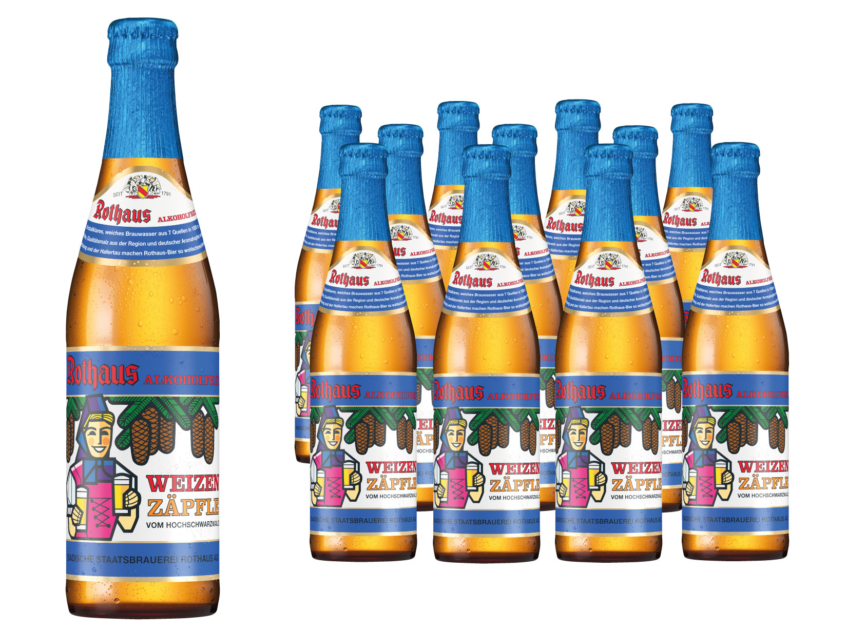 Biergruß Weizenzäpfle alkoholfrei