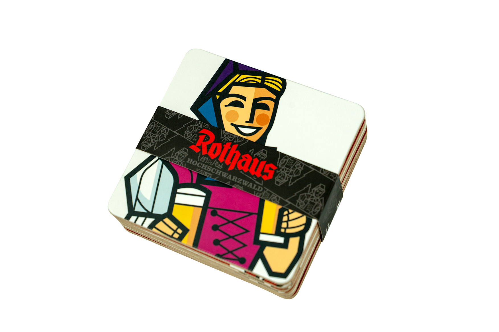 Korkuntersetzer 6er Set Rothaus