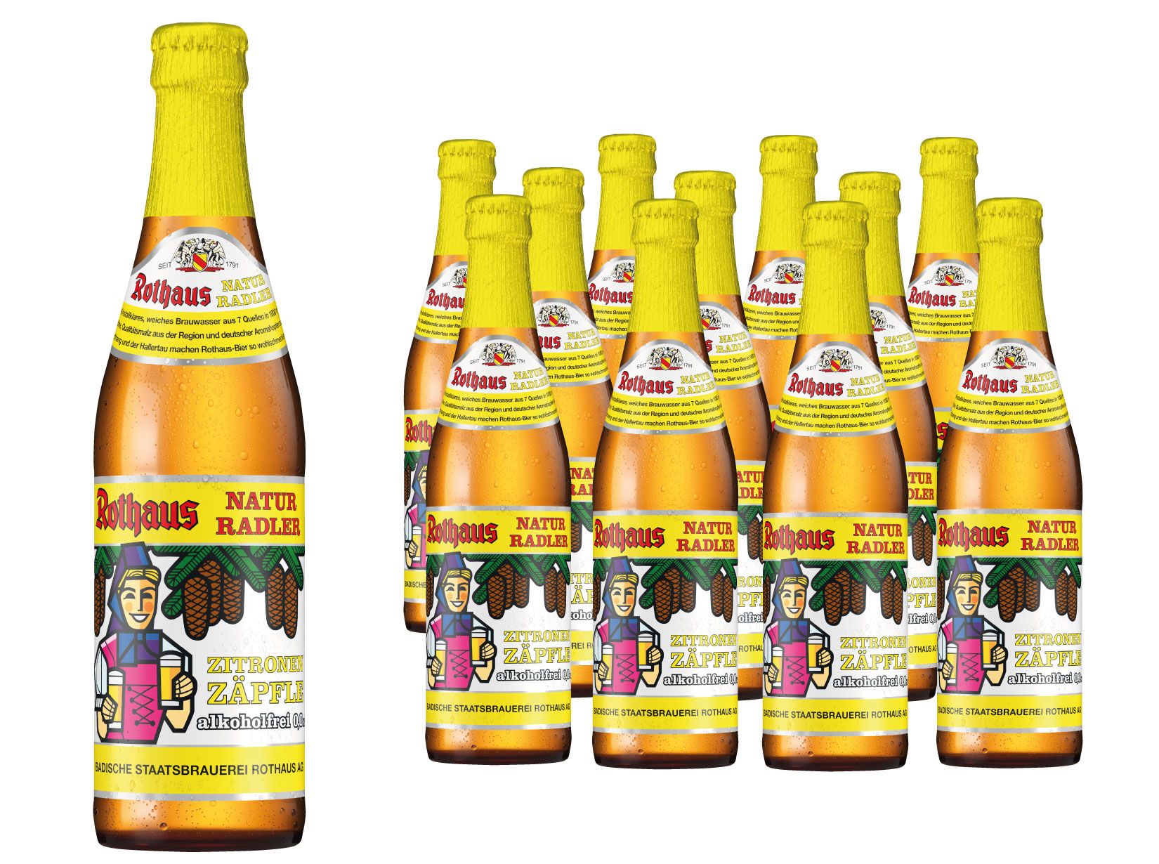Biergruß Zitronenzäpfle