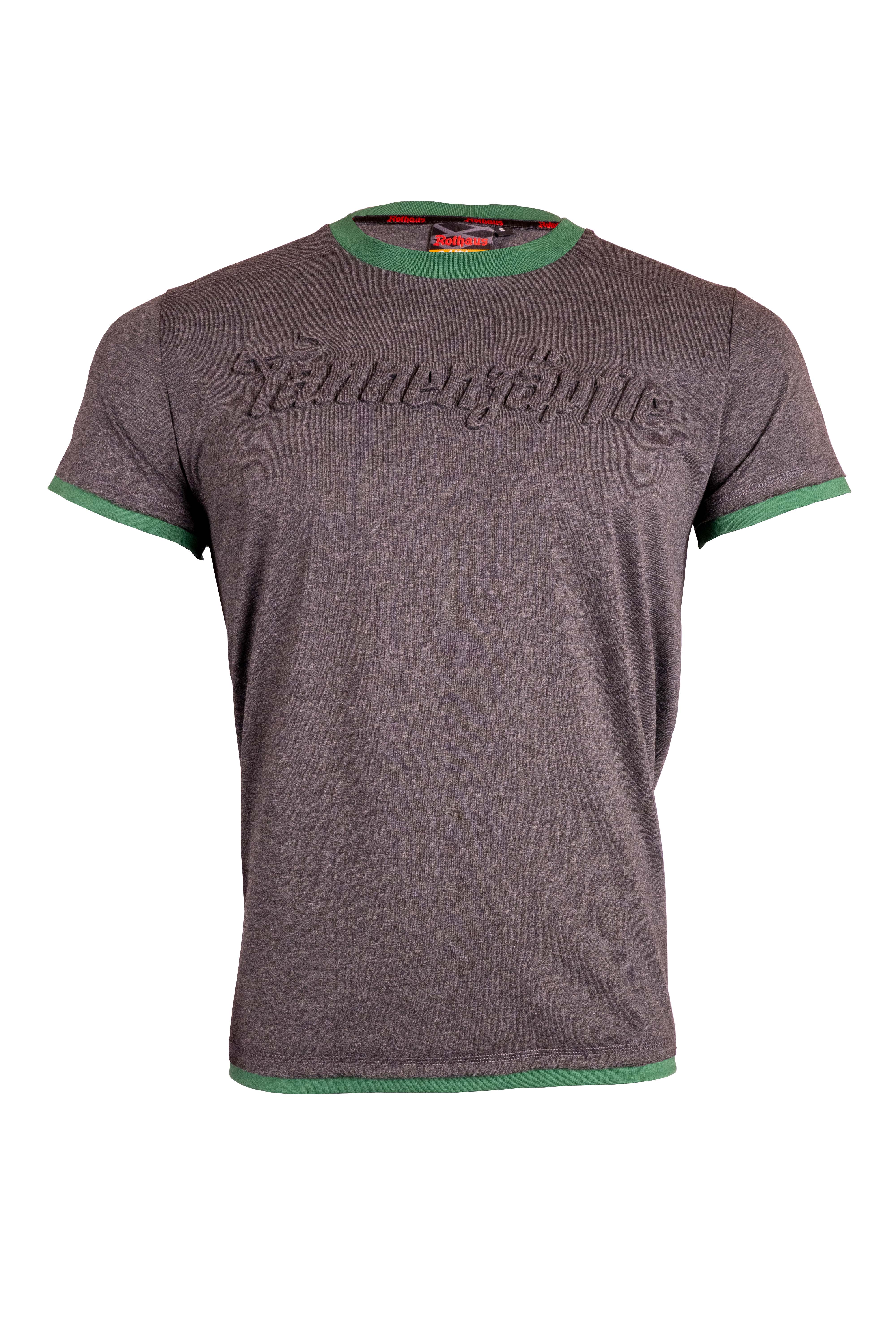 T-Shirt "Tannenzäpfle" - grau melange (Herren)