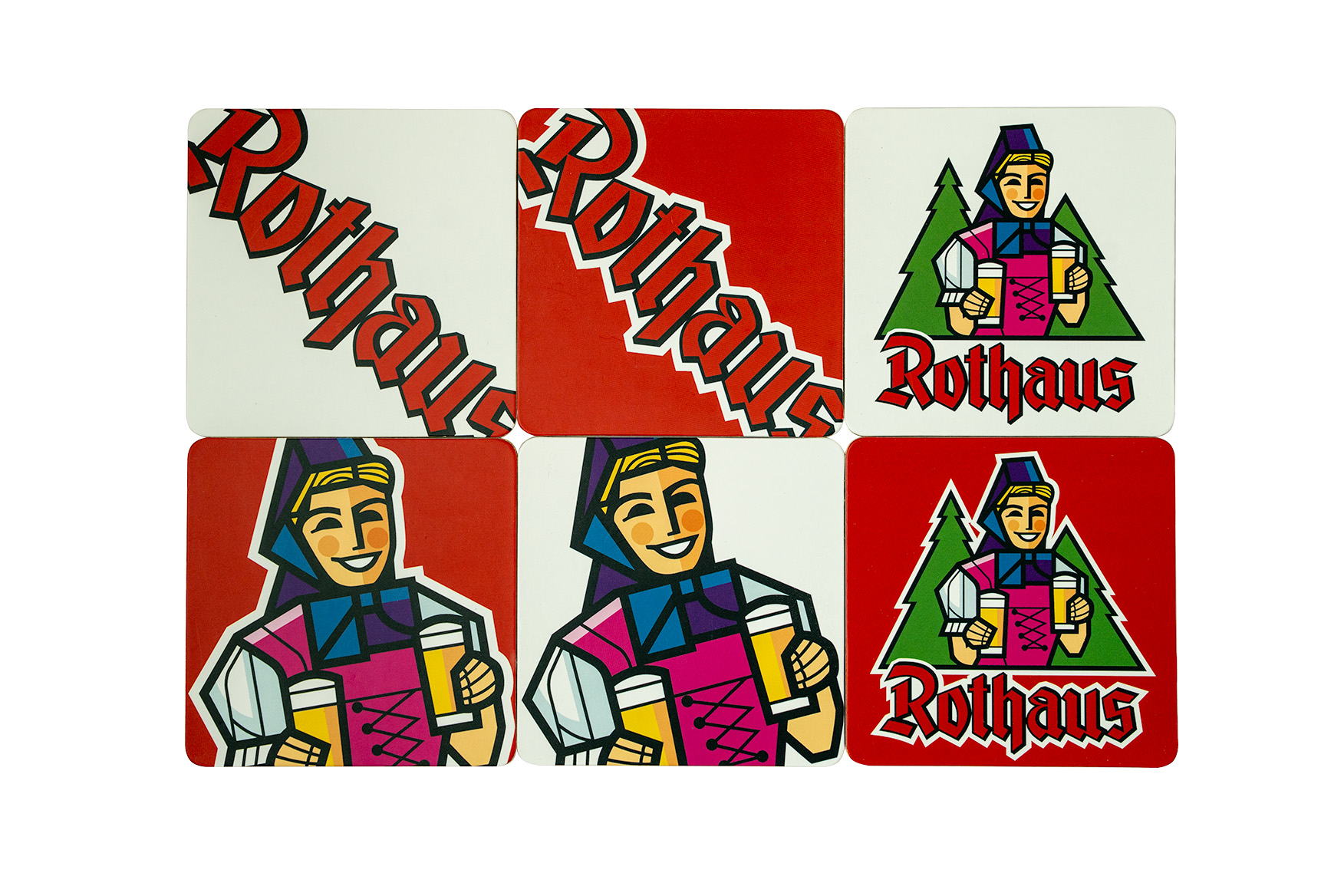 Korkuntersetzer 6er Set Rothaus