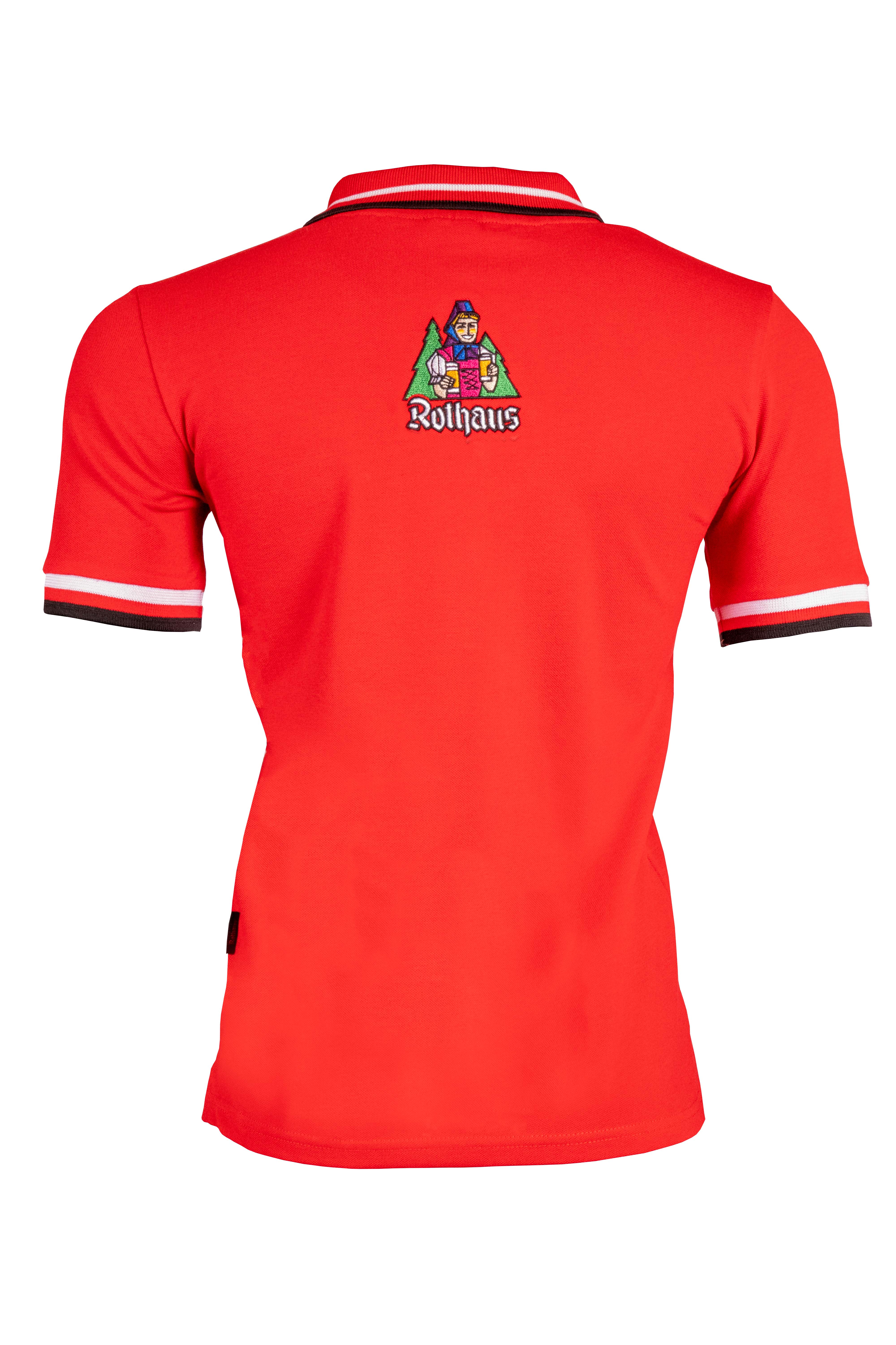 Polo-Shirt "Klassik" - rot (Damen)